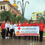 Cruz Roja Ecuatoriana Junta Provincial de Zamora Chinchipe participó en marcha conmemorativa por los 130 años del Vicariato de Zamora