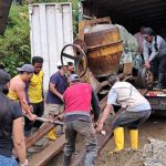 Minga comunitaria en El Camal 1