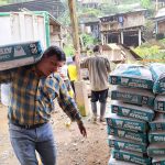 Minga comunitaria en El Camal