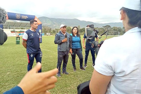 Inspección técnica de la FEF al estadio municipal San Pedro del cantón Yantzaza