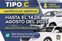Formación profesional: Una vía segura para conductores en Zamora Chinchipe