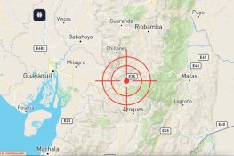 Temblor de 4,5 grados sacude Alausí y se siente en varias provincias del Ecuador