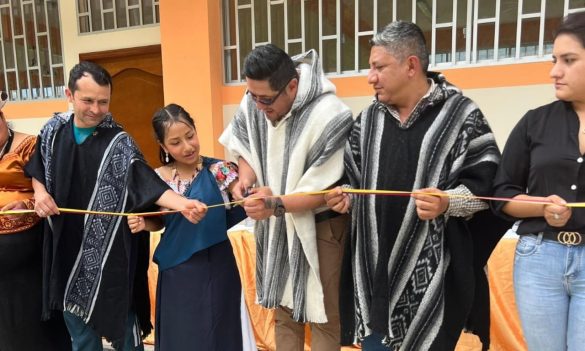 Se inaugura nuevo bloque de aulas en el CECIB Otto Arosemena Gómez de la comunidad Esperanza