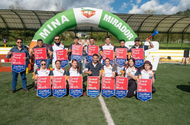 ECUACORRIENTE S.A. reafirma su liderazgo como uno de los mejores lugares para trabajar en Ecuador
