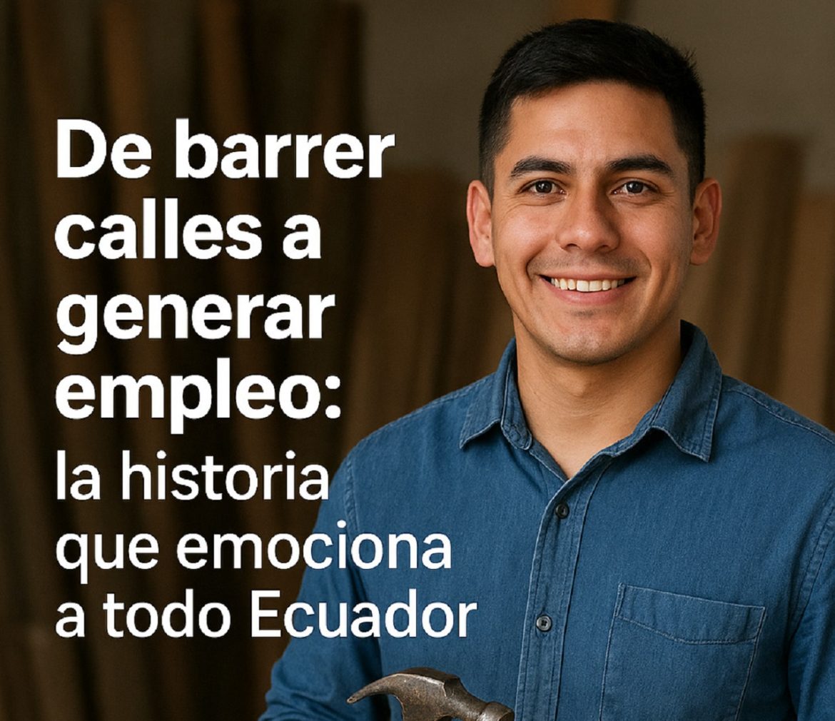 De barrer calles a generar empleo