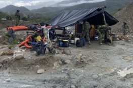 Operación militar contra la minería ilegal en Zamora