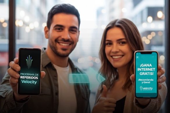 VELOCITY presenta su programa de referidos: Internet gratis ¡HASTA POR UN AÑO!