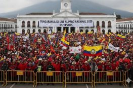 Tungurahua inicia el Paro Nacional 2025: Un Clamor por Justicia y Democracia.