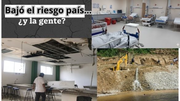 “Bajó el riesgo país, pero subió el riesgo de vivir sin salud, sin educación y sin trabajo”