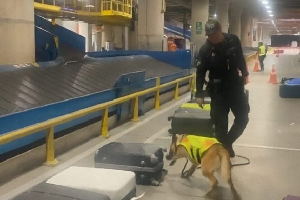 ¡Impactante! Cocaína líquida en prendas de vestir: Caen con más de 20.000 gramos de droga en el Aeropuerto de Quito