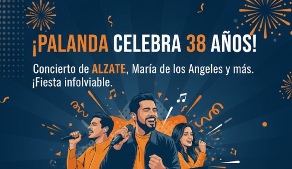 MÚSICA, CULTURA Y ANIVERSARIO: Palanda tira la casa por la ventana con una cartelera de lujo para festejar sus 38 años de cantonización