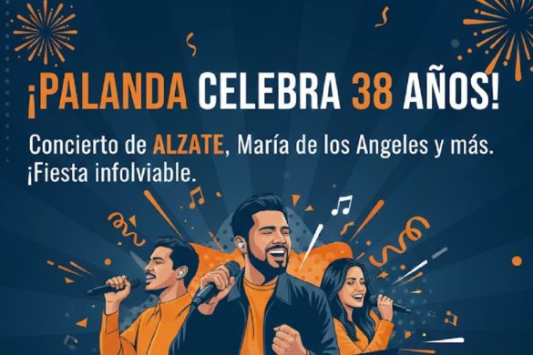 MÚSICA, CULTURA Y ANIVERSARIO: Palanda tira la casa por la ventana con una cartelera de lujo para festejar sus 38 años de cantonización