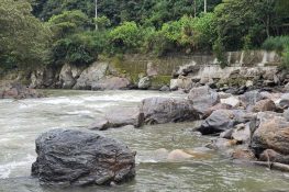 GAD Municipal de Zamora interviene tres puntos críticos y concluye la construcción de muros en Yaguazongo y San Marcos