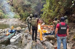 Operativo militar en Limón Indanza: Destruyen maquinaria y campamentos de minería ilegal en área de conservación