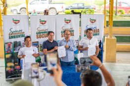 Convenios de inversión social fortalecen al área de influencia de la mina Mirador