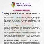 COE Provincial de Zamora Chinchipe